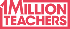 1 million teachers logo