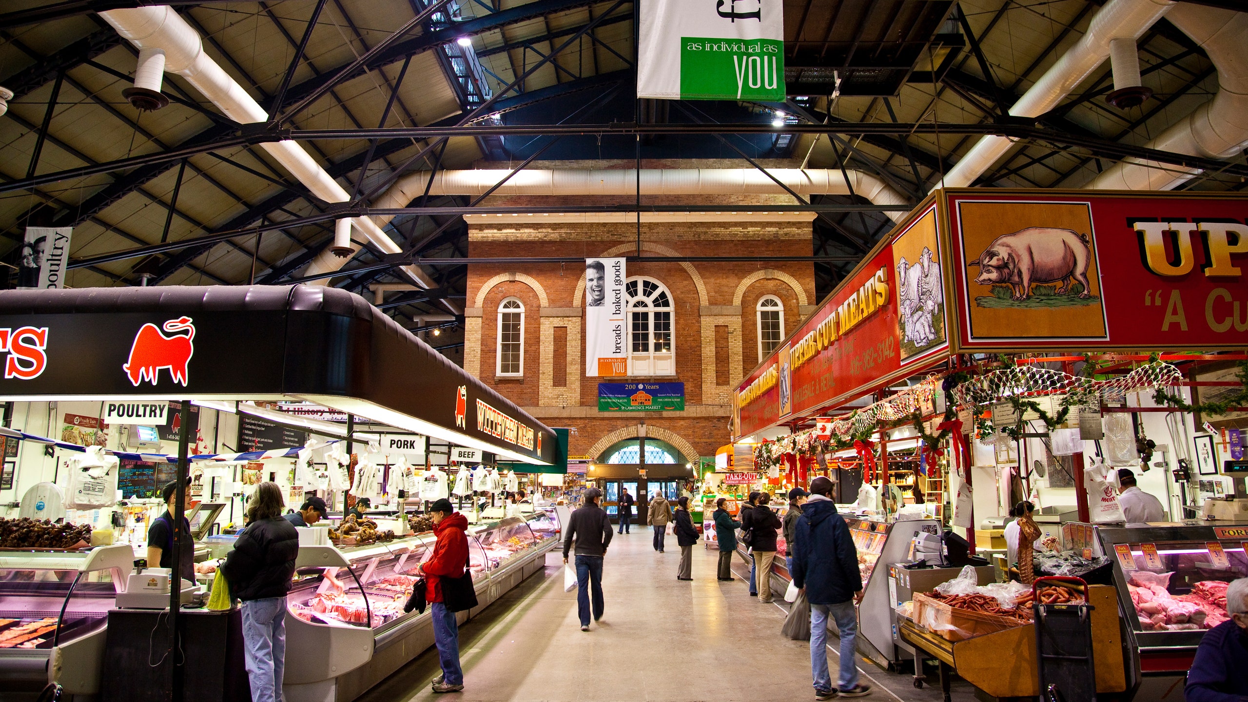 inside st. Lawrence market